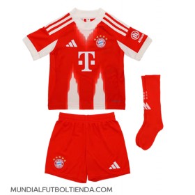 Camiseta Bayern Munich Michael Olise #17 Primera Equipación Replica 2025-26 para niños mangas cortas (+ Pantalones cortos)